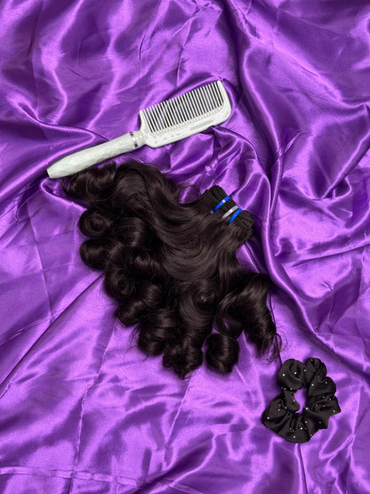 Fumi Curly 10"-22" one bundle (Double Drawn)