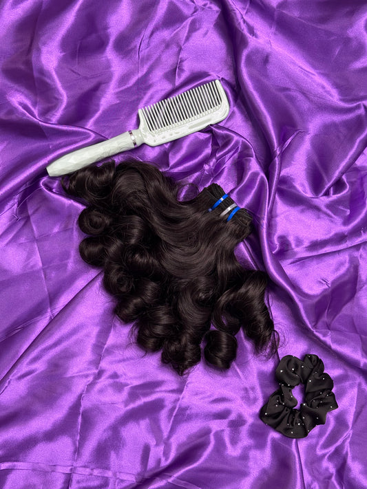 Fumi Curly 10"-22" one bundle (Double Drawn)