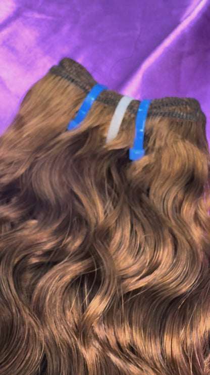 Ocean Wave 16"-22" one bundle (Double Drawn )